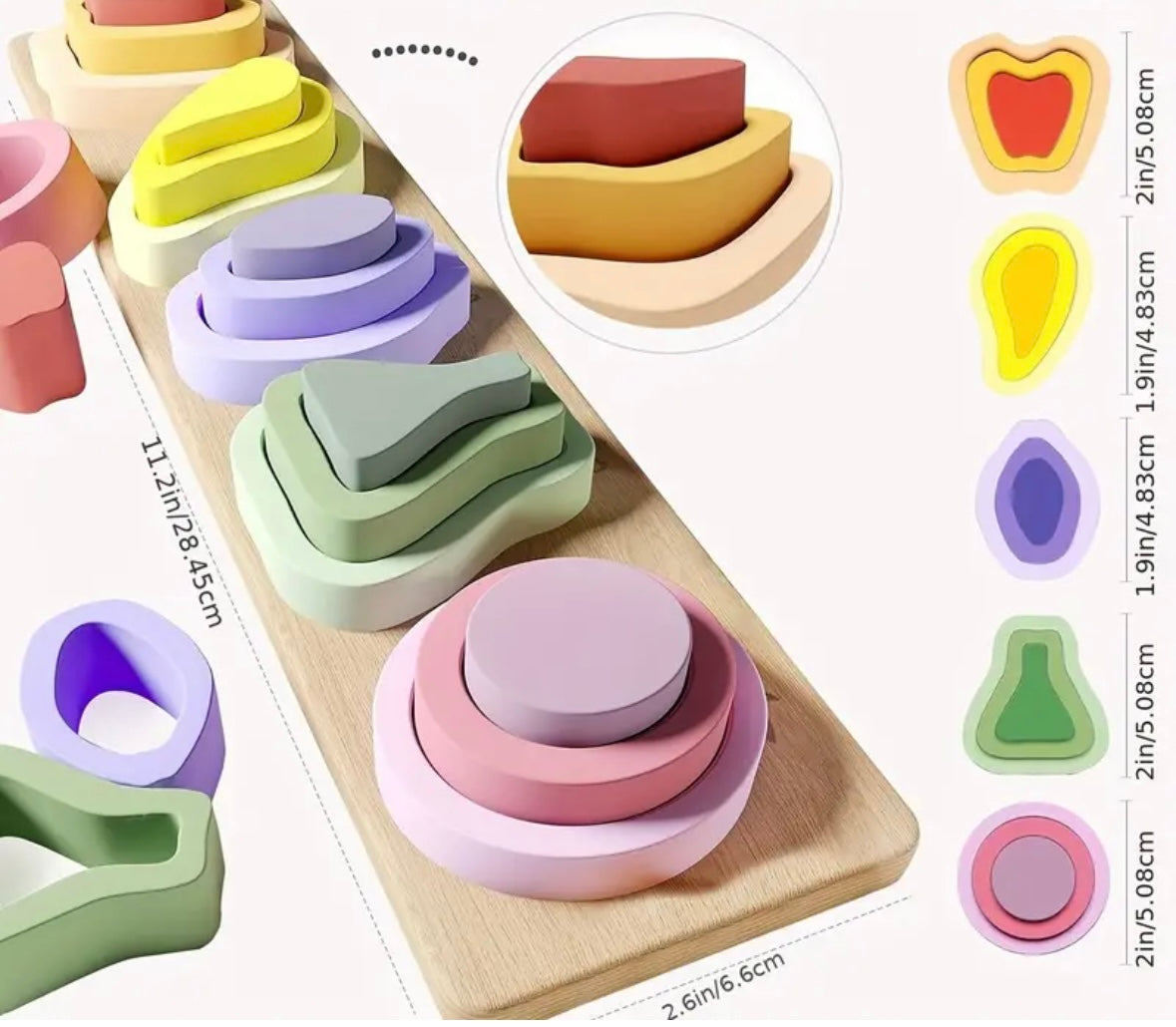 Stacking and Sorting Shapes