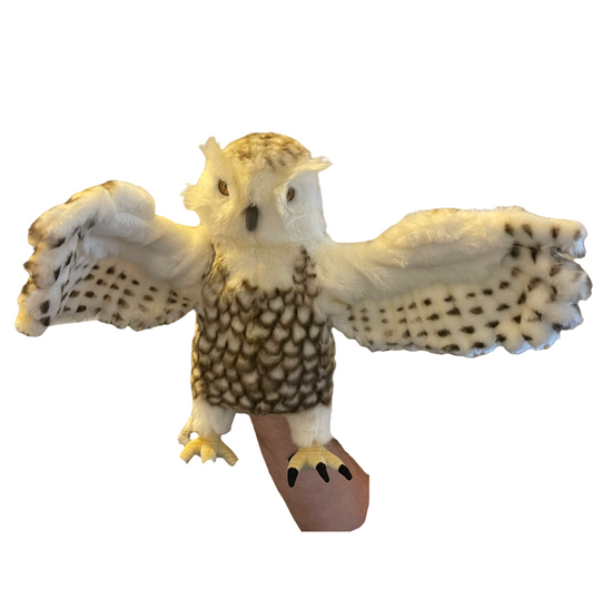 Snowy Owl Arm Puppet