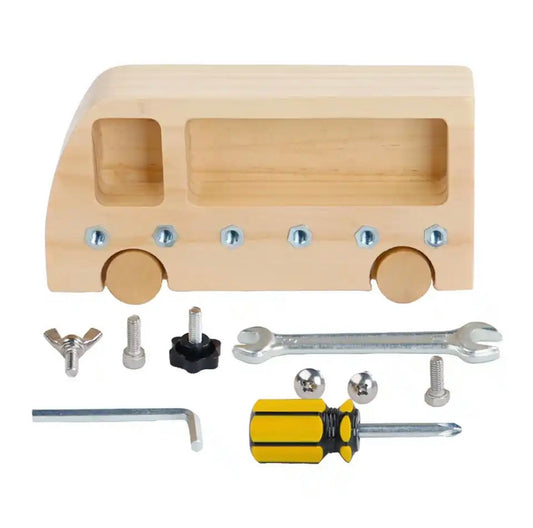 Wooden Truck - Screw Driver Board