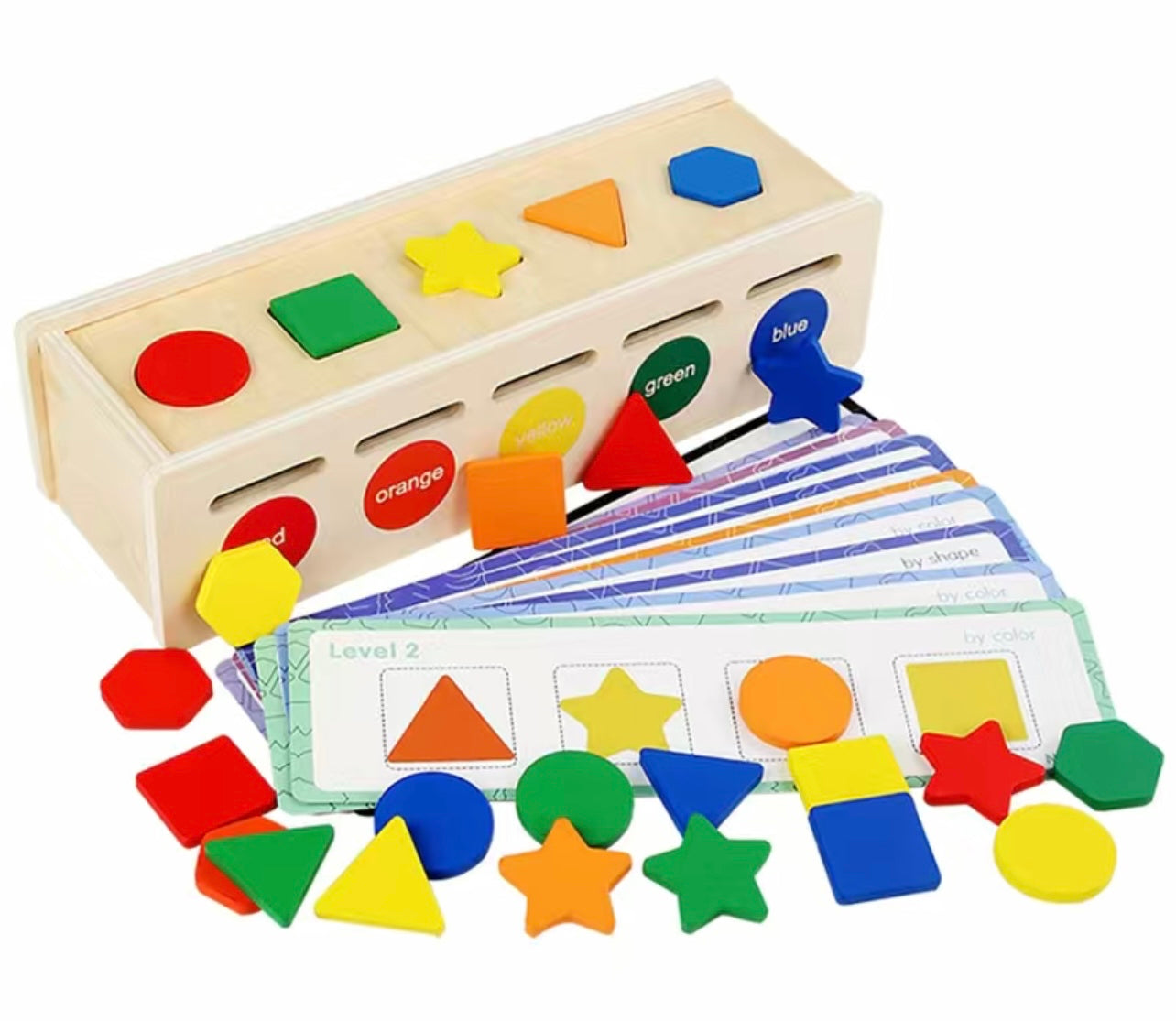 Wooden Sorting Box