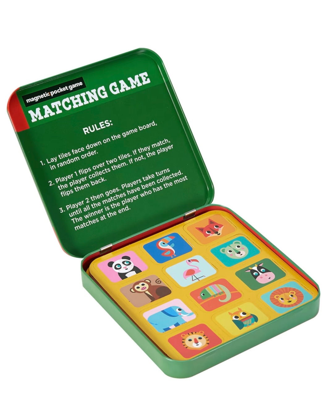 Magnetic Animal Matching Game