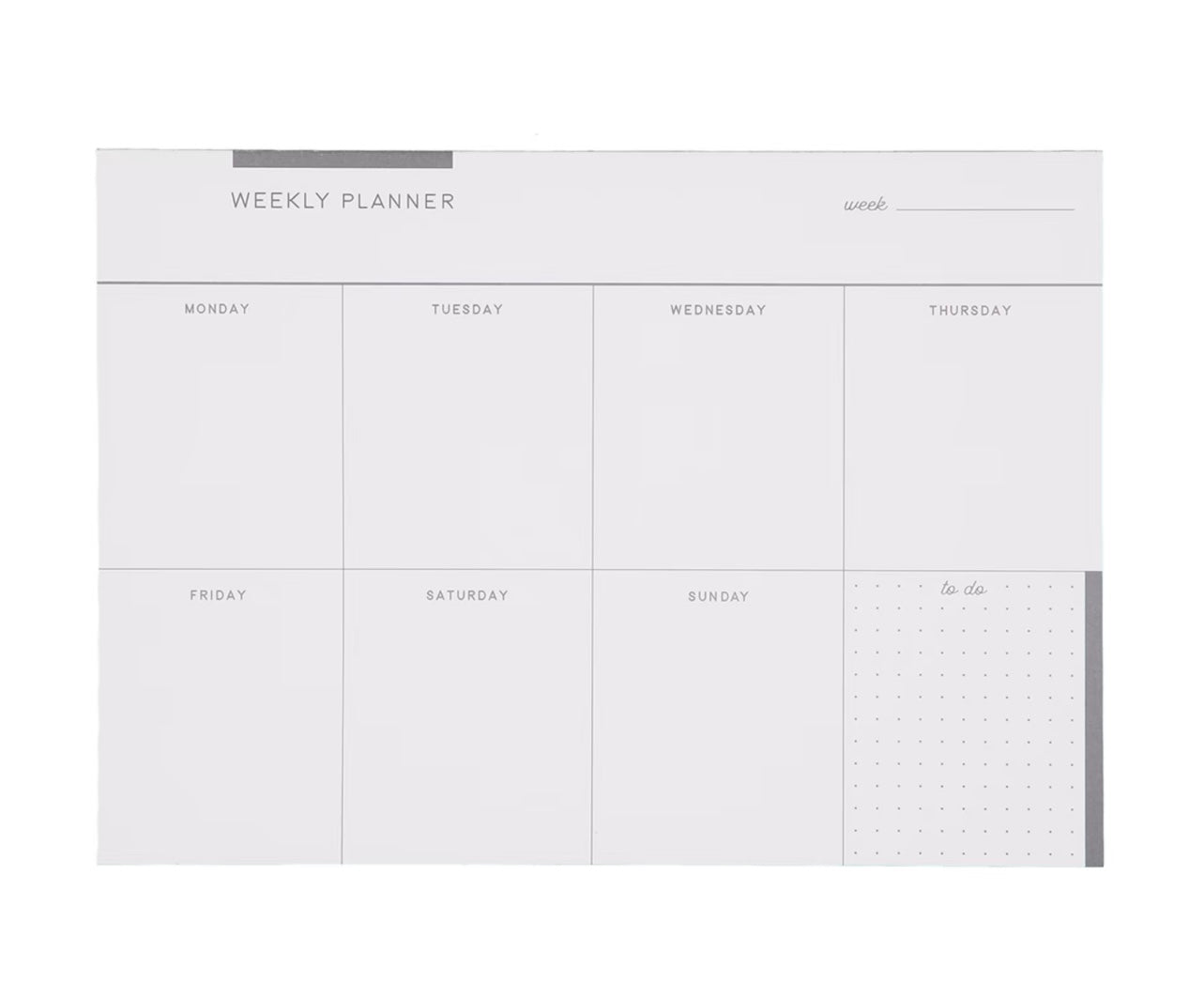 Weekly Planner Pad