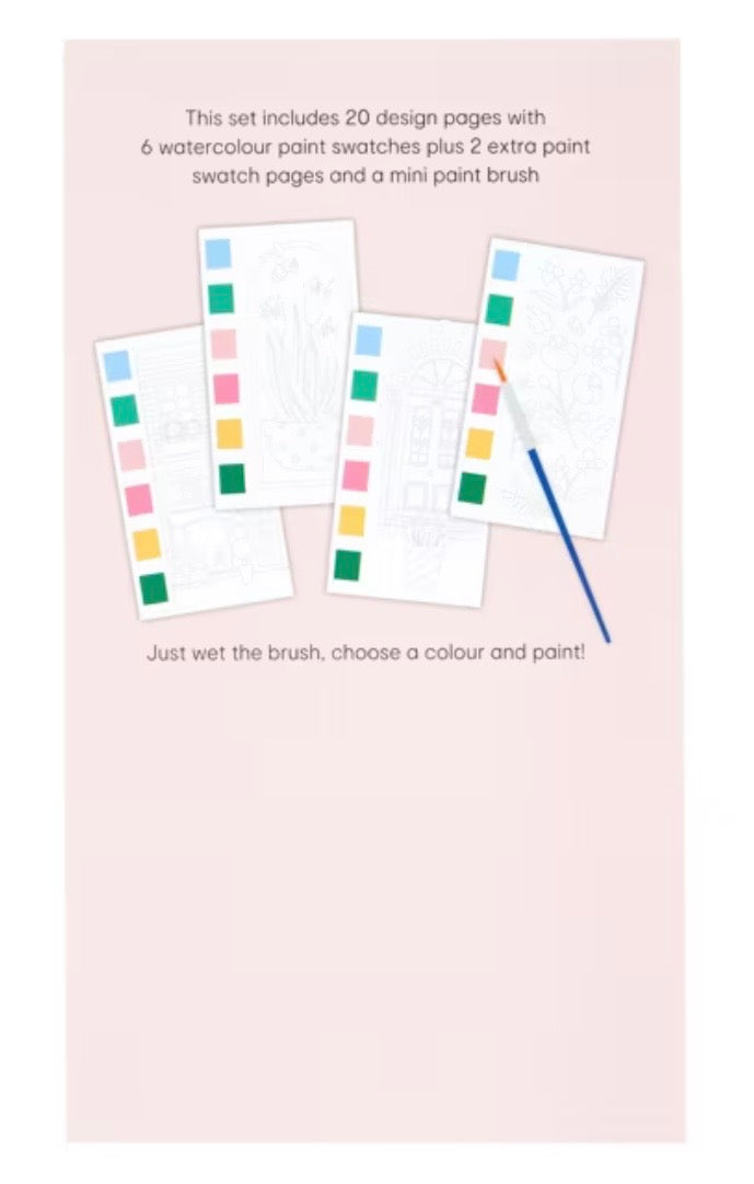 Mini Watercolour Paint Pad