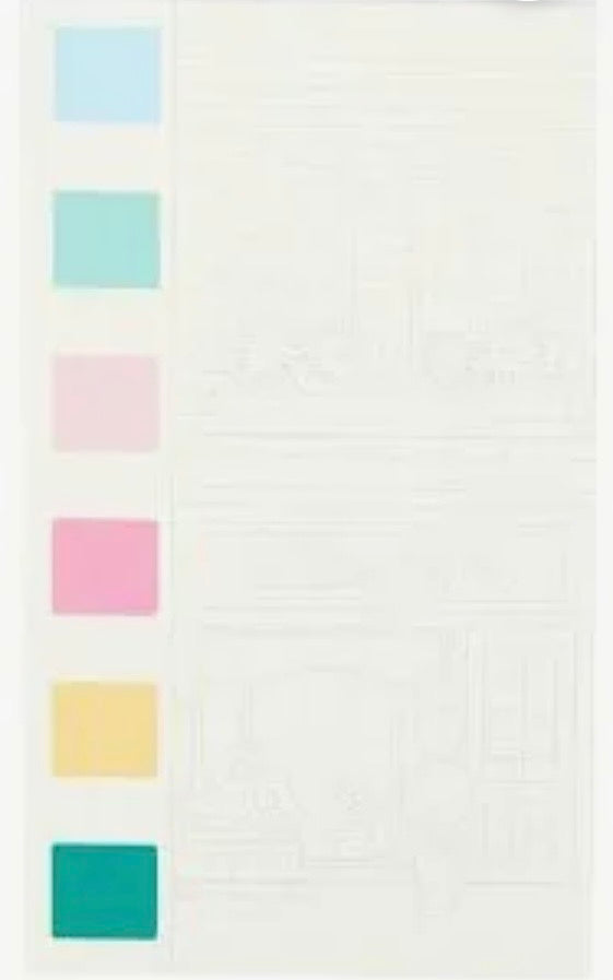 Mini Watercolour Paint Pad