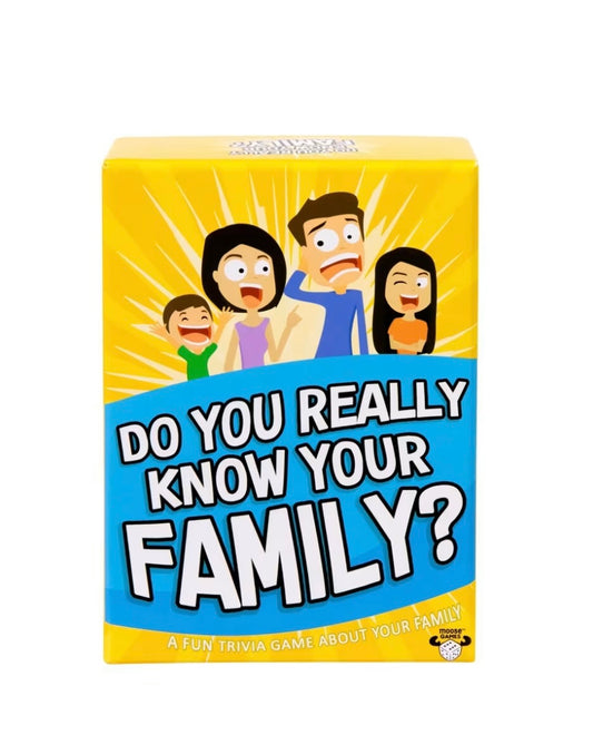 Do You Really Know Your Family Card Game