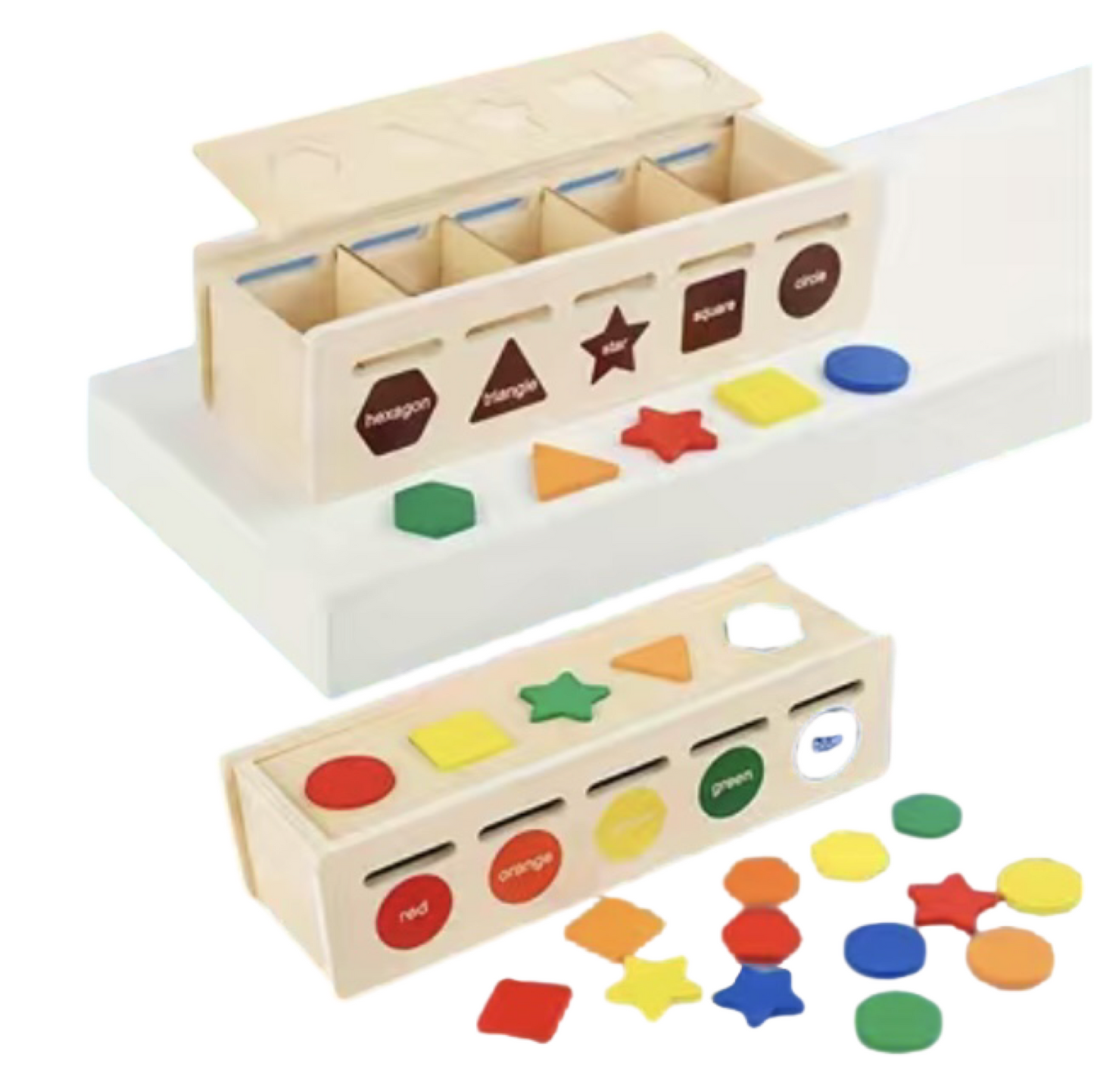 Wooden Sorting Box