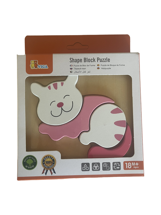 Viga Cat Shape Block Puzzle