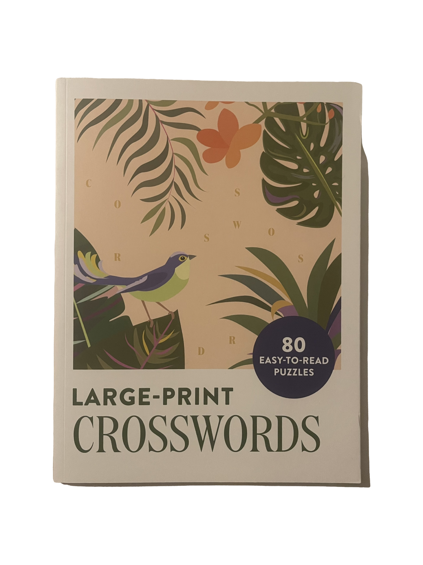 Crossword Puzzle Book - Large Print