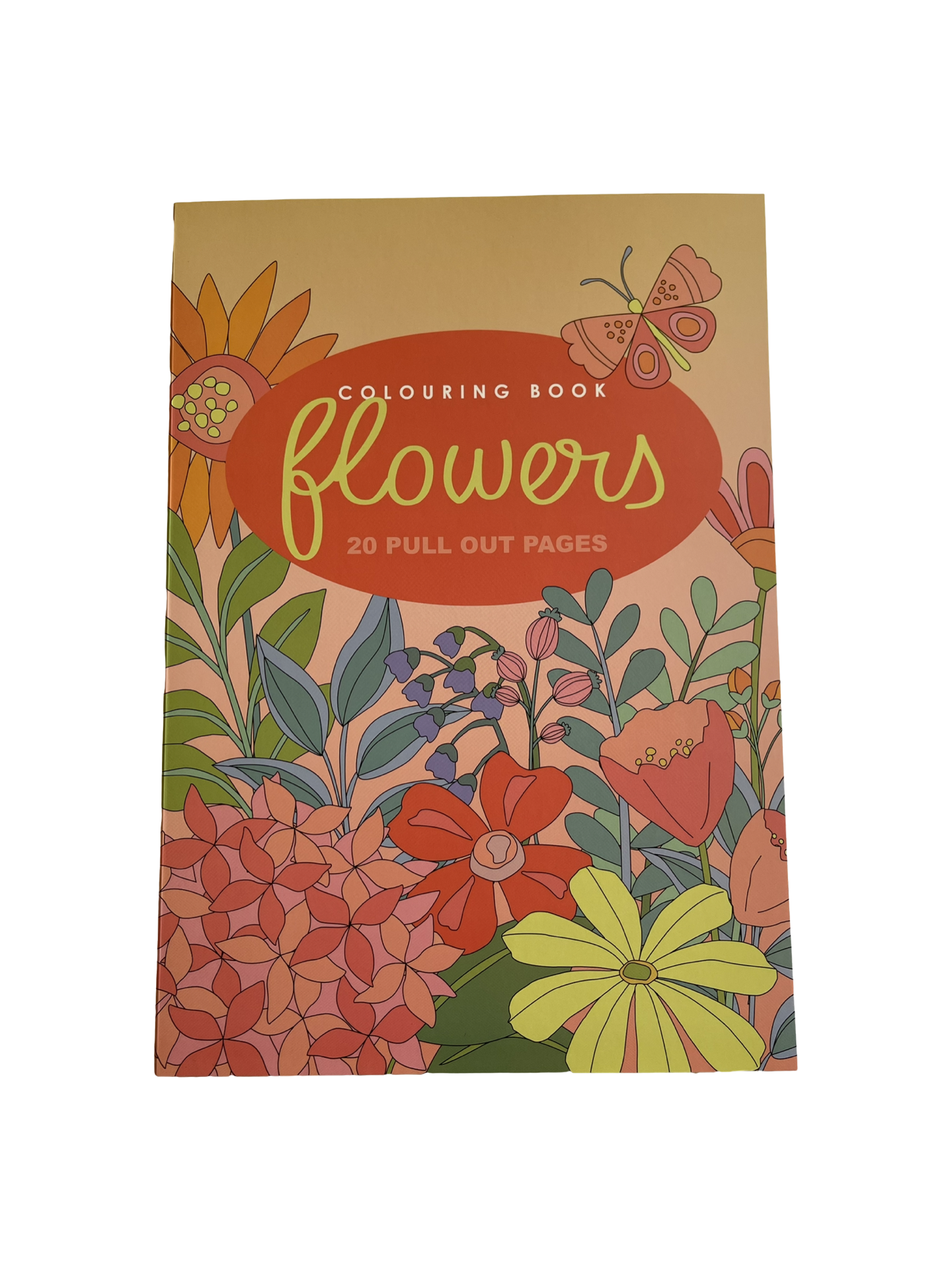 Flowers - Colouring Book