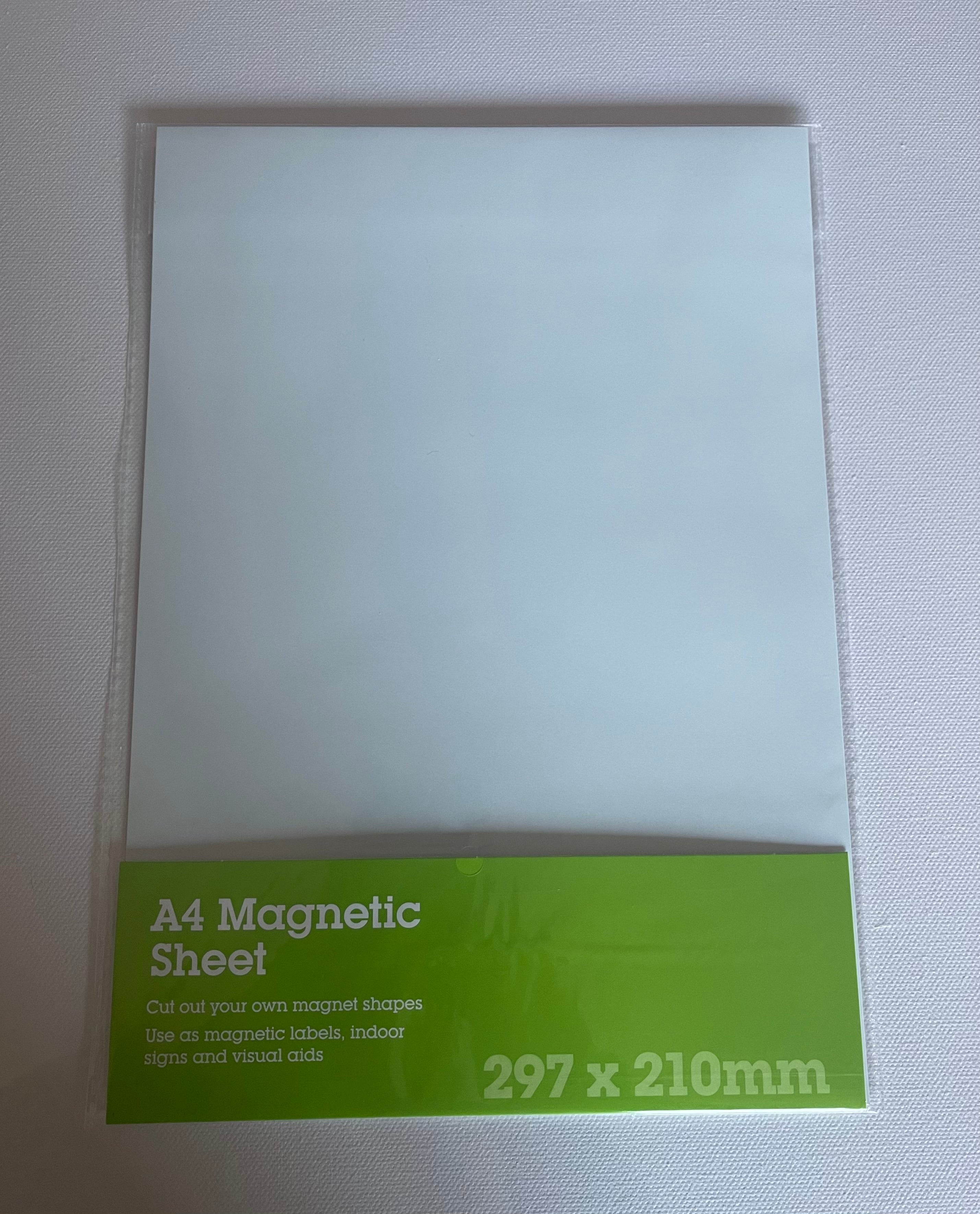Whiteboard - Magnetic Dry Erase Sheet - A4 Sheet – Nans House